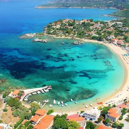 Cloe Stone House/Sea View/1Km To The Beach Feriehus West Mani